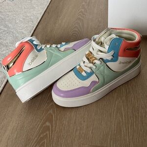 Bebe Women's Colorful High-Top Sneakers